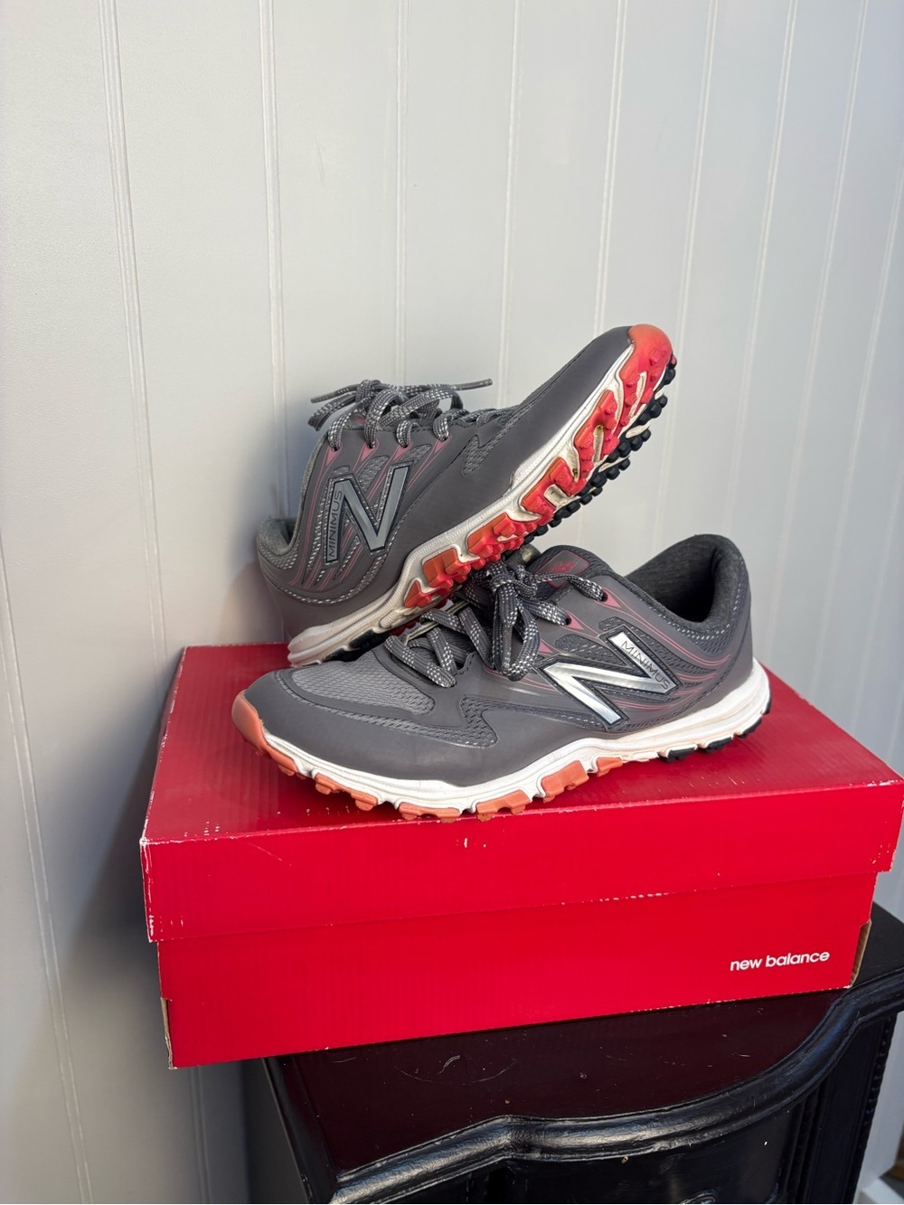 New Balance Minimus Sport Golf Shoes Grey Pink Women’s 6.5